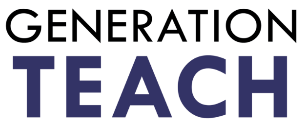 An image of text that says "Generation Teach."